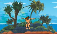 Играть в Тарзан: Прыжки в Джунглях