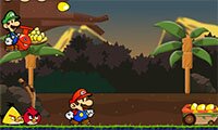 Игра злые птицы. Mario vs Angry Birds онлайн бесплатно без регистрации. 