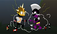 Игра жанра Worms Опасный взрыв| Stick Bang