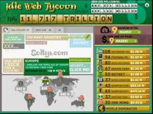 Idle Web Tycoon. Сделать сайт игра