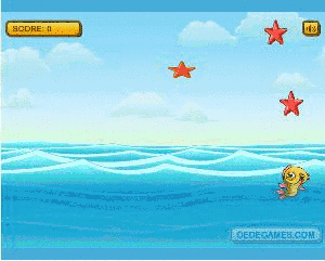 Игра Золотая рыбка. Jumping Goldfish - Flash4fun.com.ua
