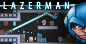 Лазерный человек игра против сил зла Lazer man